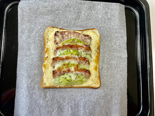 木村拓哉考案【焼豚とアボカドのピザトースト】は、おいしいリピ確定レシピだったの画像4