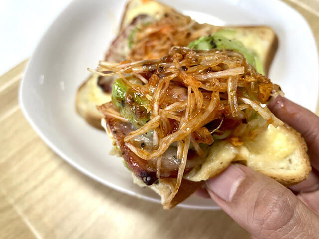 木村拓哉考案【焼豚とアボカドのピザトースト】は、おいしいリピ確定レシピだったの画像6