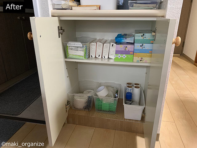 片付け専門家が「古い棚」を簡単DIY！　セリアのリメイクシートで傷や汚れを隠す方法の画像20