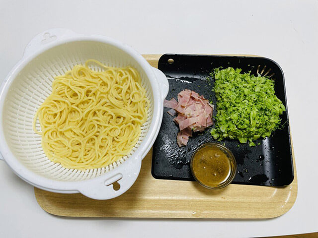 『家事ヤロウ!!!』【ブロッコリーとベーコンのパスタ】は、味シミ麺がうまい時短レシピ！