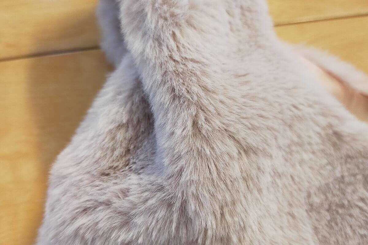 ダイソーのエコファーバッグの画像