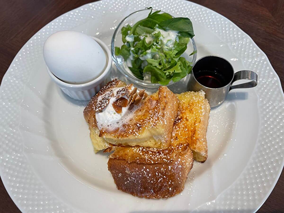 星野珈琲店モーニング「フレンチトースト」の画像