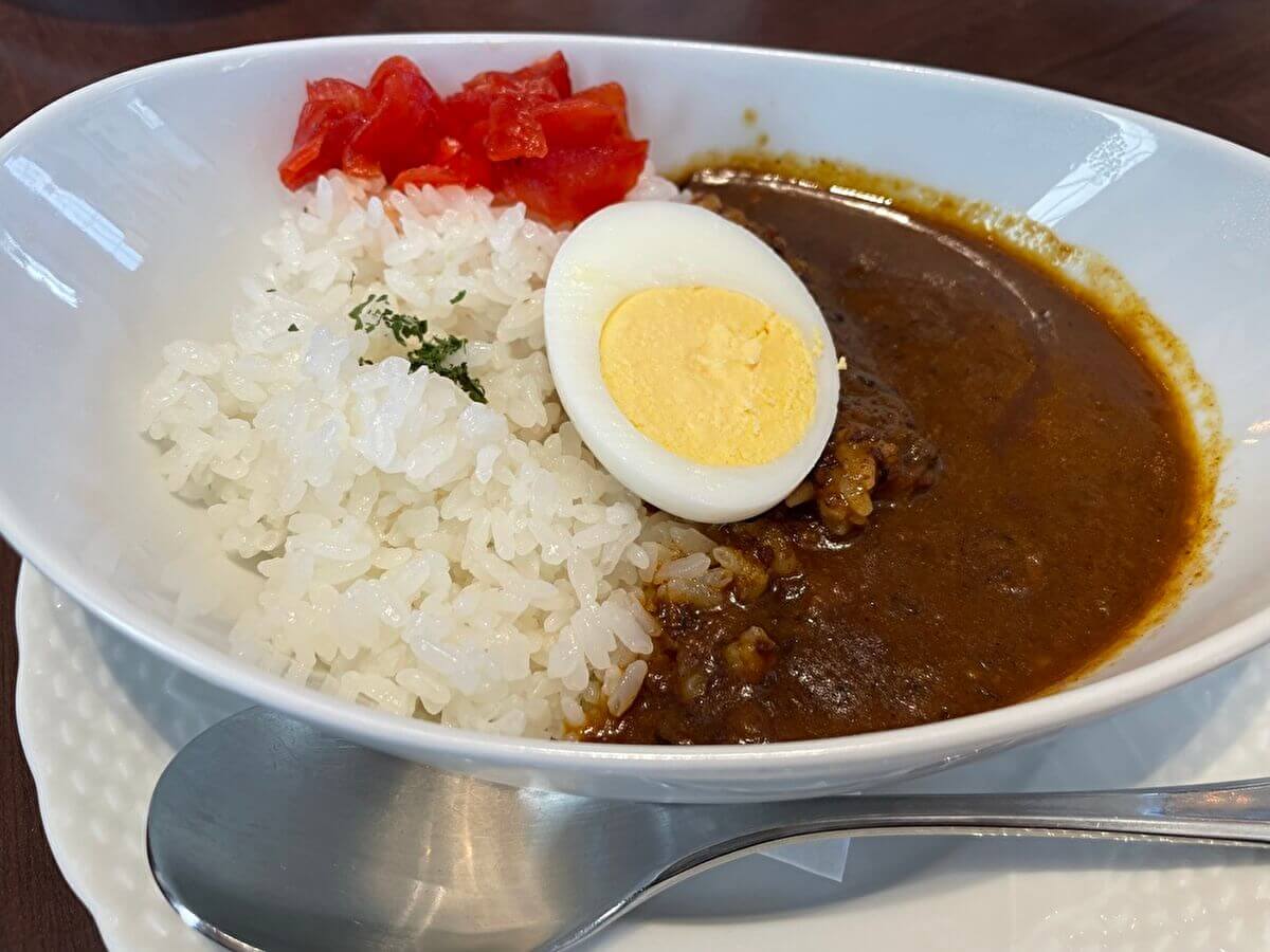 星野珈琲店モーニング「朝カレー」の画像