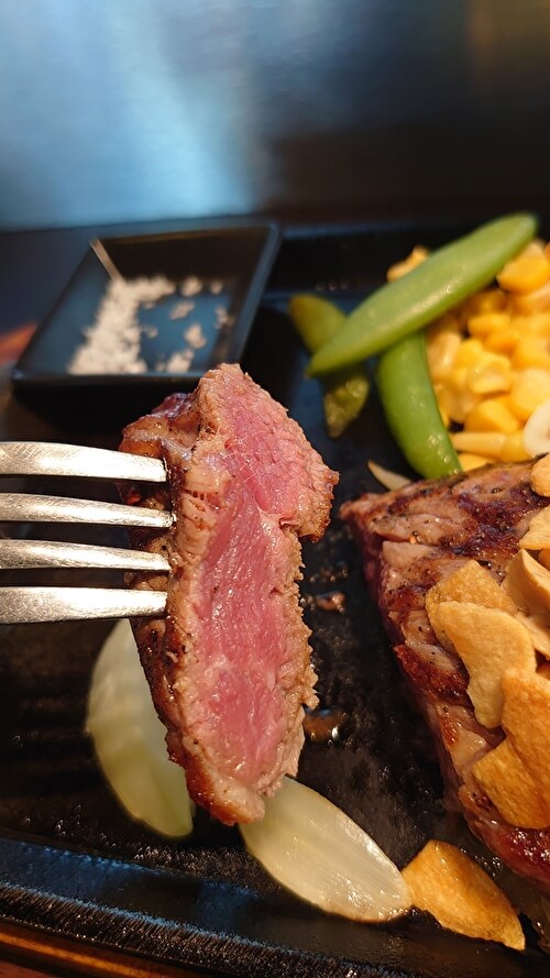 いきなりステーキ「トライチップステーキ」の画像