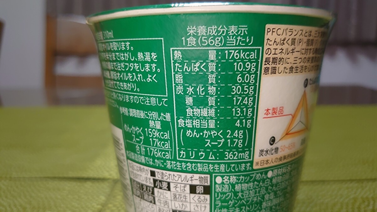 明星食品「ロカボNOODLES」、豚旨カレーの画像