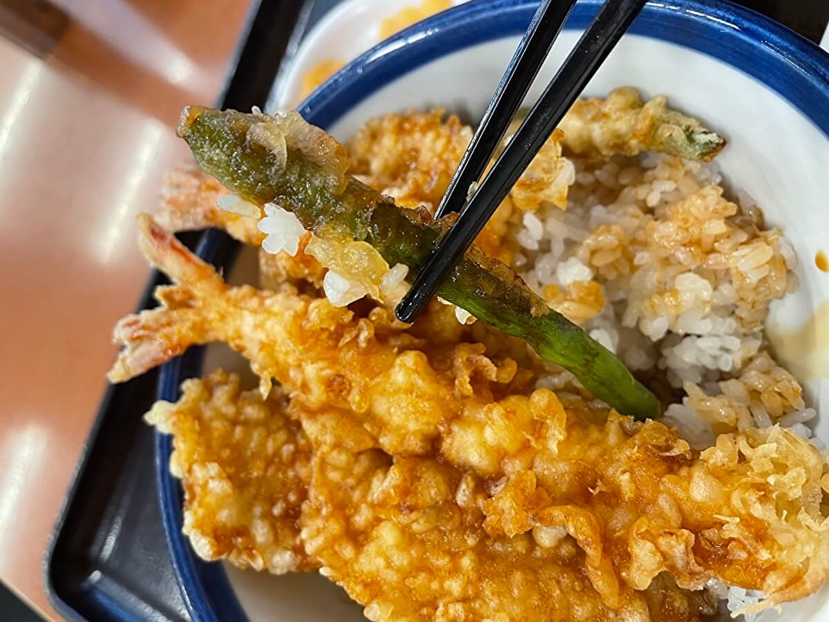 天丼てんや「海老といかの上天丼」の画像