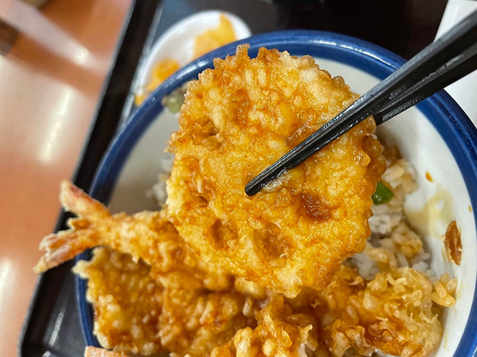 天丼てんや「海老といかの上天丼」の画像